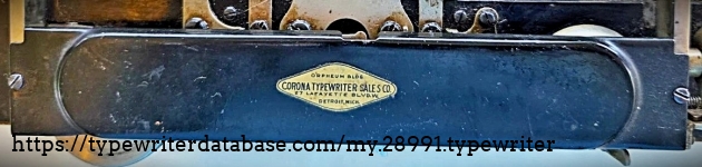 Dealer (sales/service) decal.
