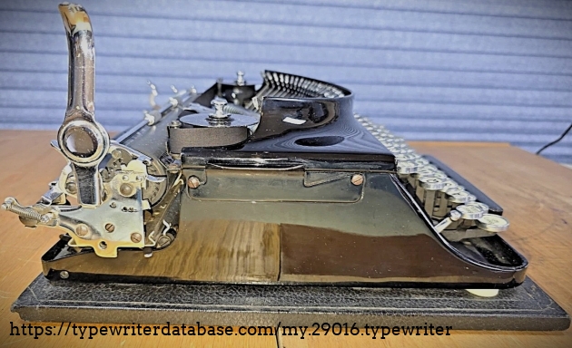 Left broadside.