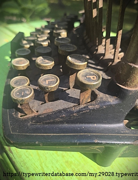 Right end of keyboard.