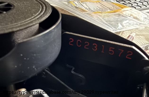 Serial number