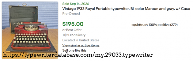 eBay sold listing page.