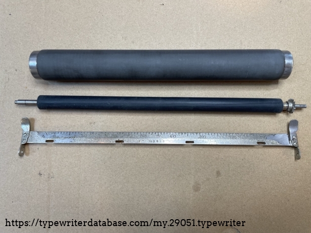 New feed roller rubber from a vacuum hose