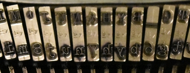 S7 denotes Elite typeface