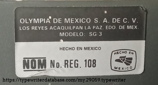 Sticker on the side