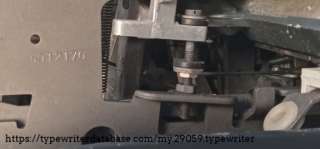 Chassis with serial number