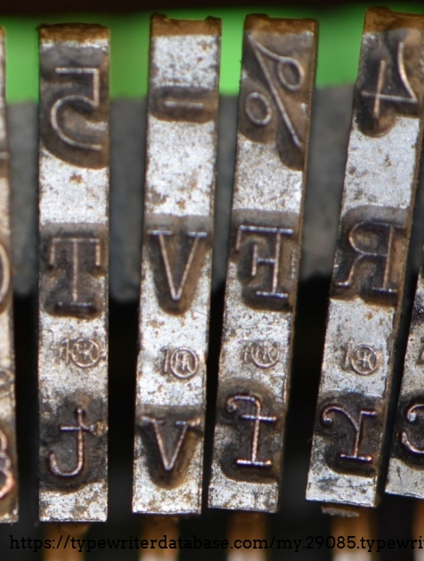 Seems to be pica.  Intestingly, the typeface seems to be same as my 1920 model, but the symbols are located on different keys relative to the letters which obviously stays the same.