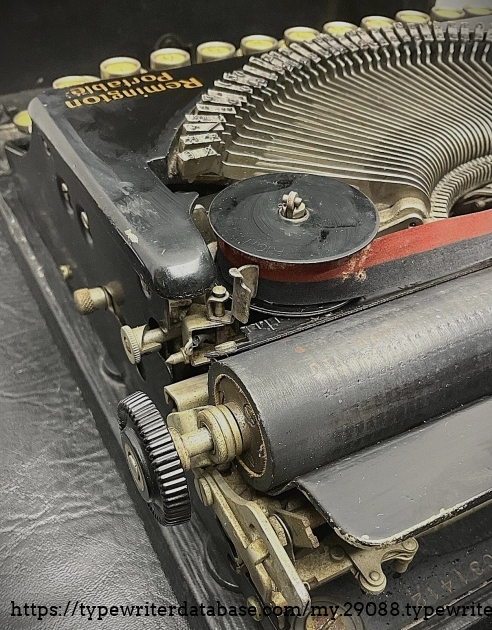Aft, right-tilt, with serial number visible.