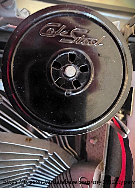 Original Cole Steel left ribbon spool.