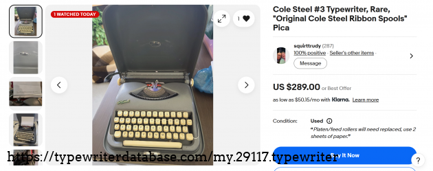 eBay main listing page.