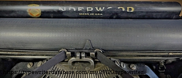 Platen and paper table.
