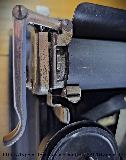 Left carriage-end.
