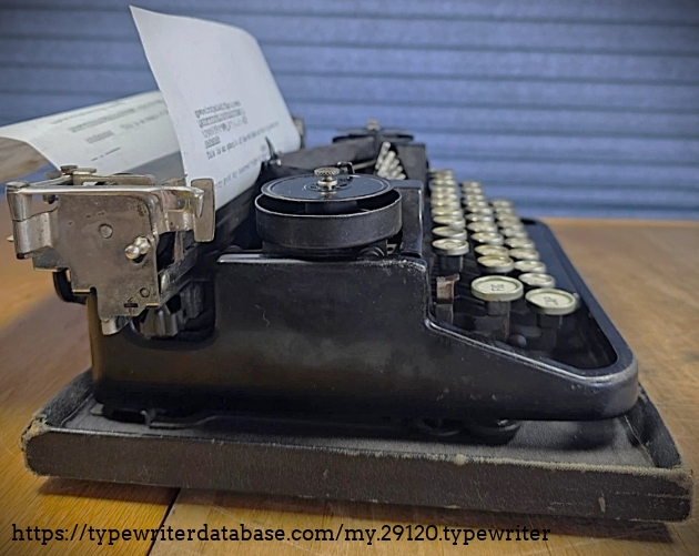 Left broadside.