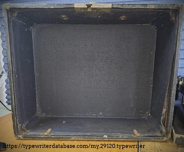 Case top, underside.
