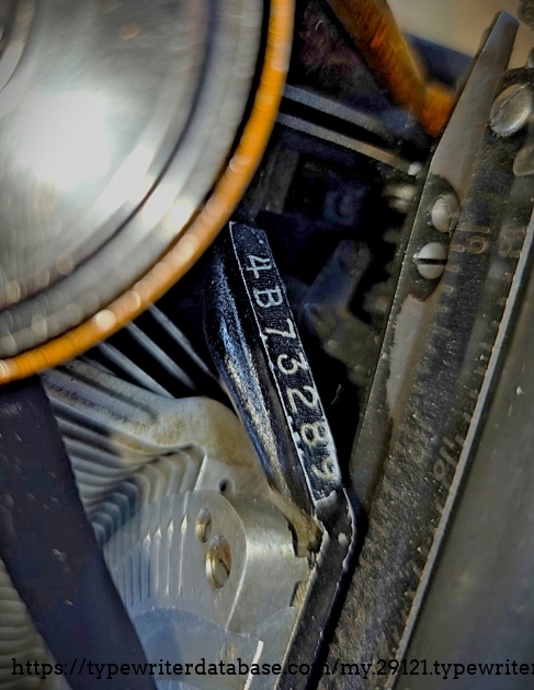 Serial number.