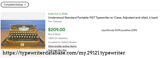 eBay sold listing notice.