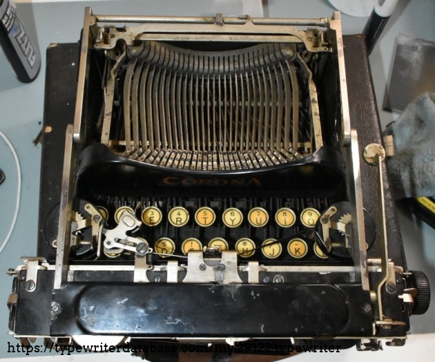 Has the cover for the mechanism, which isn't always present.