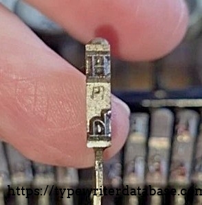 Type slug detail, Hh.