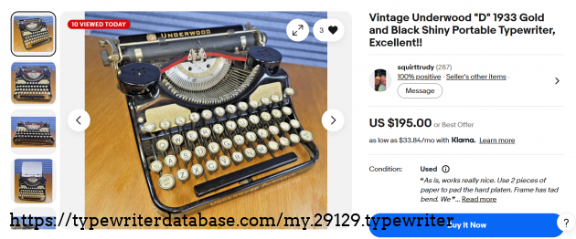 eBay listing page.