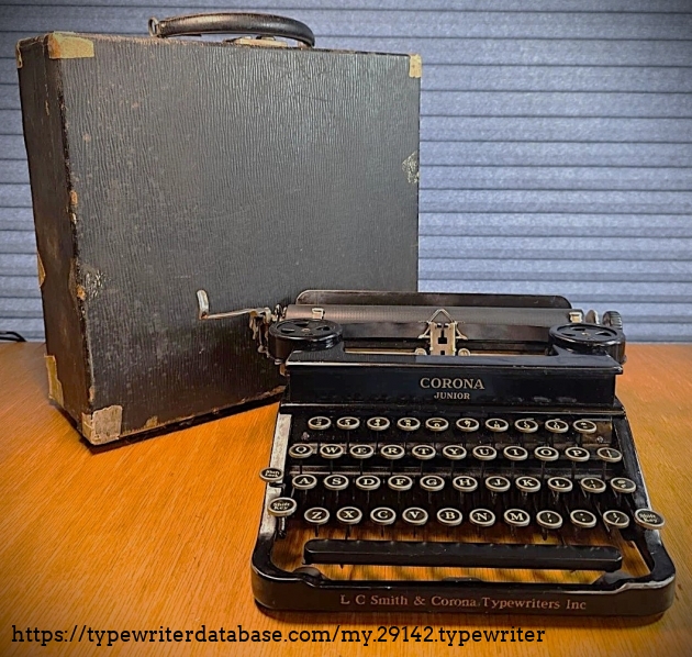 Front view, with case.