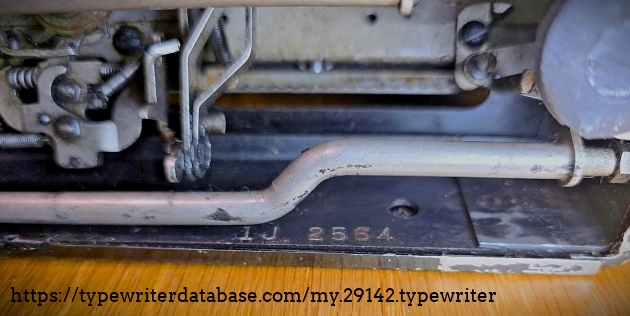 Serial number.