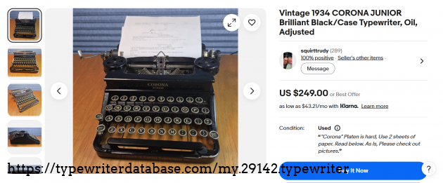 eBay main listing page.