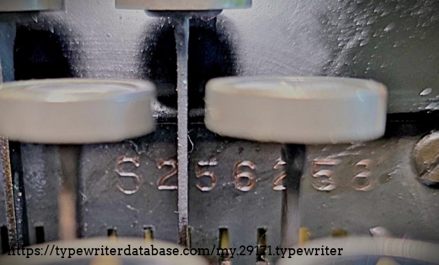 Serial number.