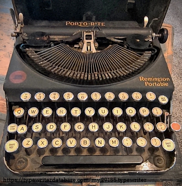 Front view of machine.