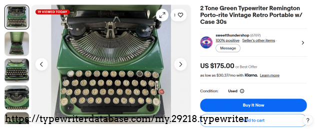 eBay main listing page.