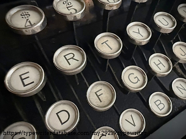 Keyboard detail.