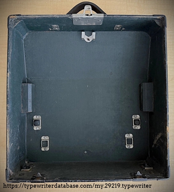 Case top, underside.