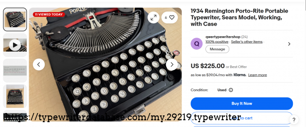 eBay main listing page.