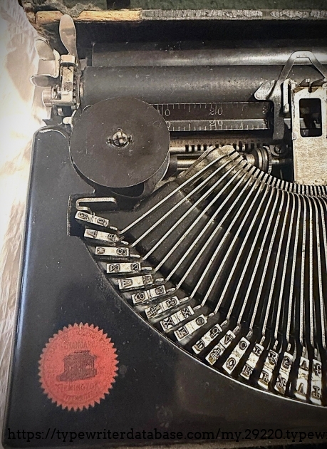 Type basket and decal, left-hand side.