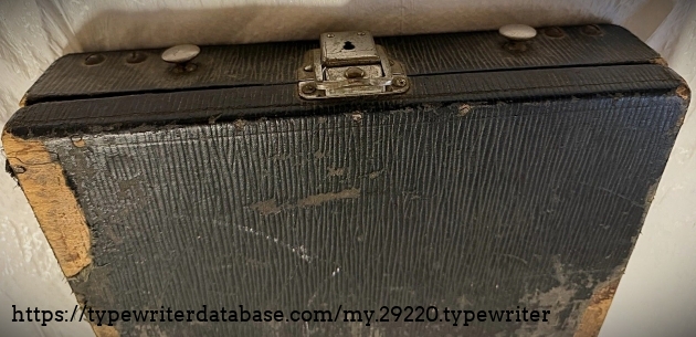 Case front, close-up.