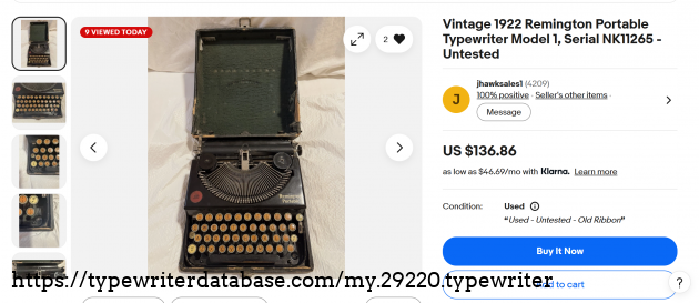 eBay main listing page.