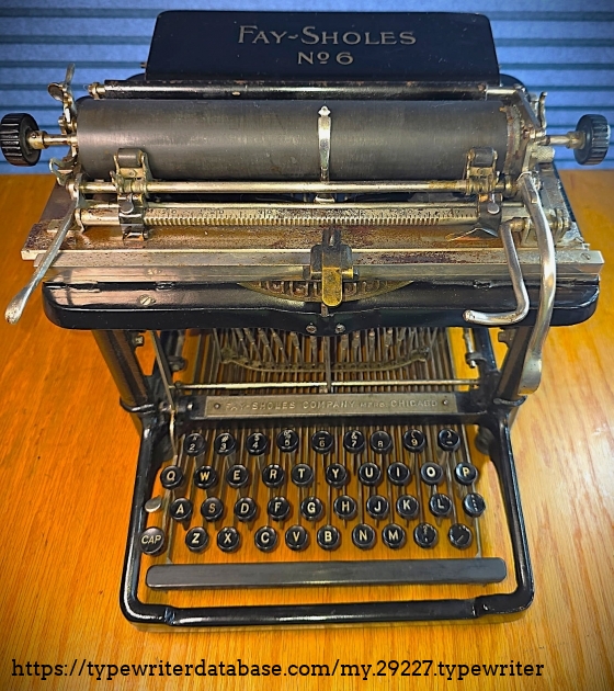 Front, top-down angle view.