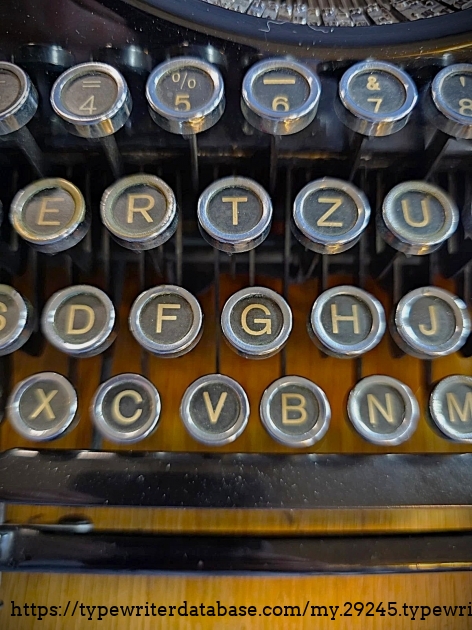 Keyboard, left middle.
