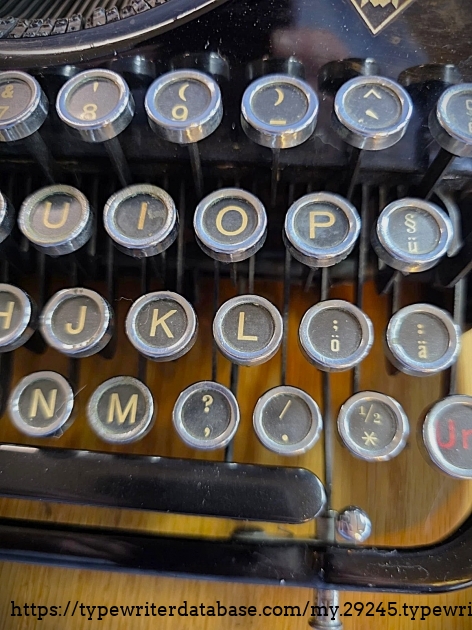Keyboard, right middle.