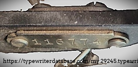 Serial number.