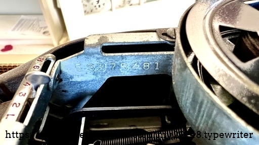 serial no