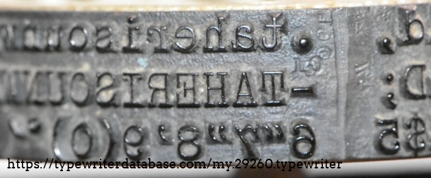 #10 Medium Roman, for the Ideal keyboard.