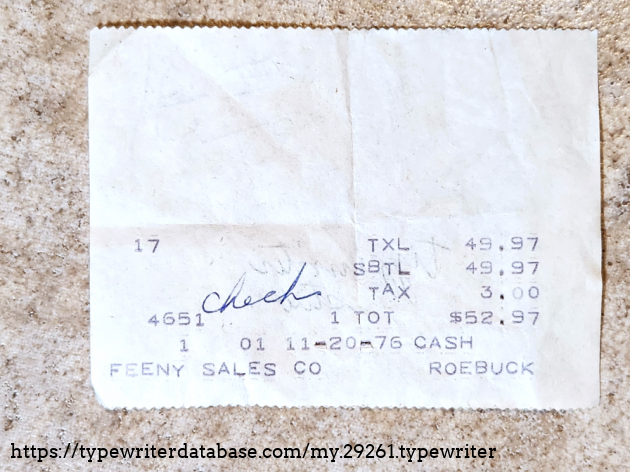 $52.97 on November 20, 1976. That's a little over half a week's wages for a minim wage worker.
