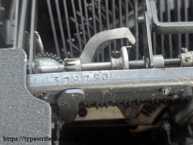 Serial number