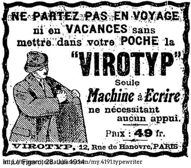 in: Le Figaro, 28 July 1914.