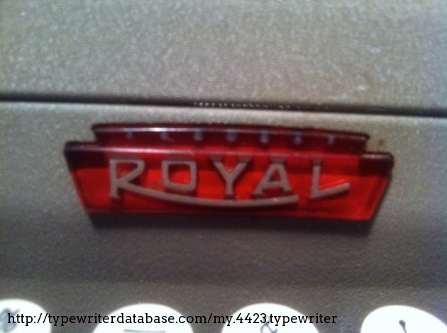 The Royal keystone - press the magic button for the door to open.  YEAH!