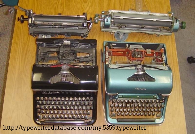 Optima M10 compared to its cousin, the Olympia SG1.