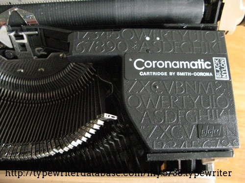 Coronamatic ribbon cartridge