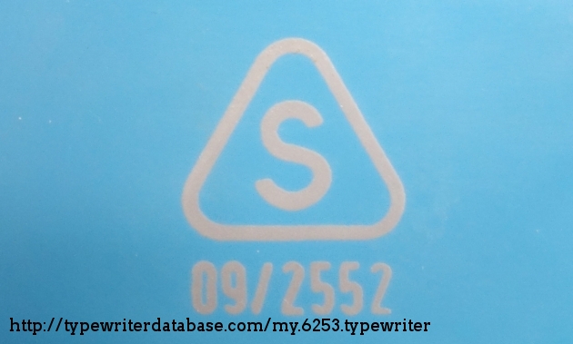 S in triangle on the back appears to be quality mark used in the GDR and the numerical information below it refers to the origin of the product.