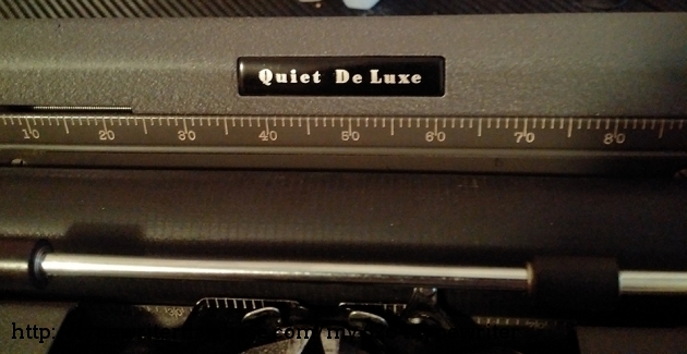 Quiet De Luxe plate on paper rest