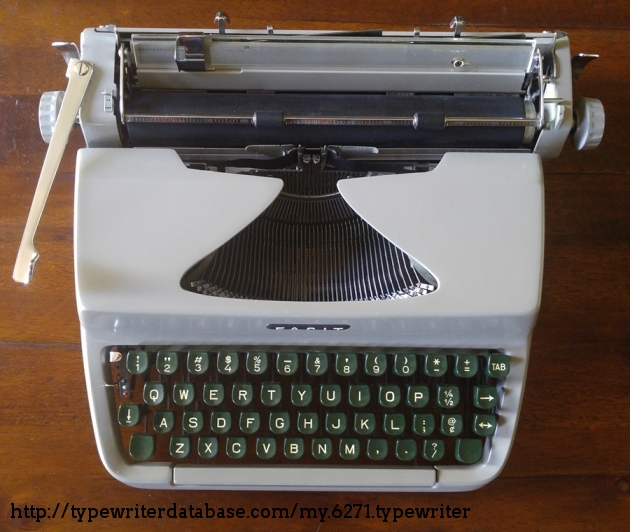 1960 Facit TP1 on the Typewriter Database