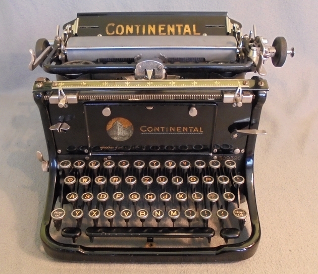 continental standard typwriter